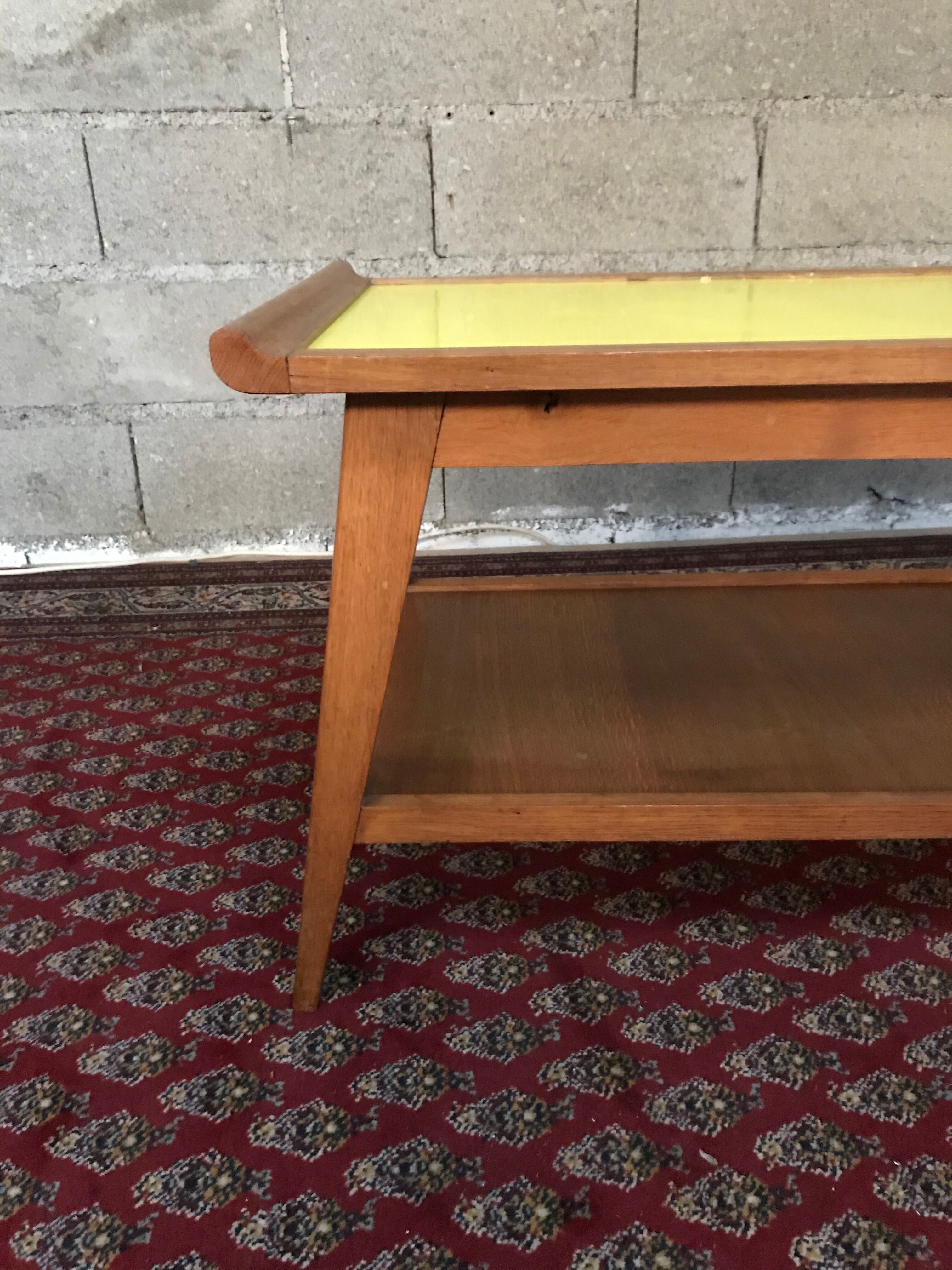 Coffee table foot compass vintage 50/60