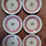 Gien dinner plates