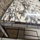 Table basse chromé marble 1970"vintage