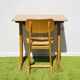 School desk and chair Casala. Vintage 60s
