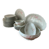 New limoges porcelain service Jammet-seignolles