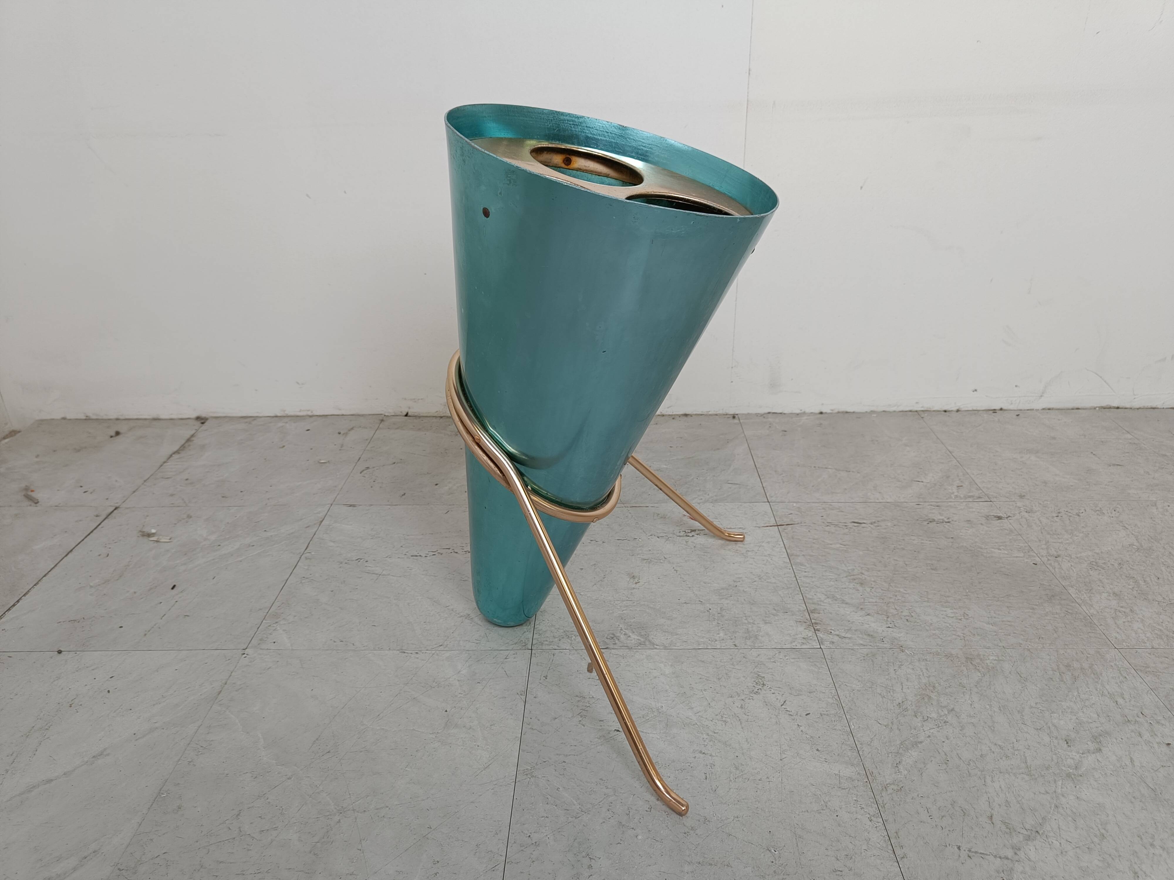 Ettore Sottsass umbrella holder for Rinnovel Italy 1950's