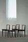 Set of 4 'Thema' chairs in pine by Yngve Ekström, Swedese, Modern Swedish, 1954