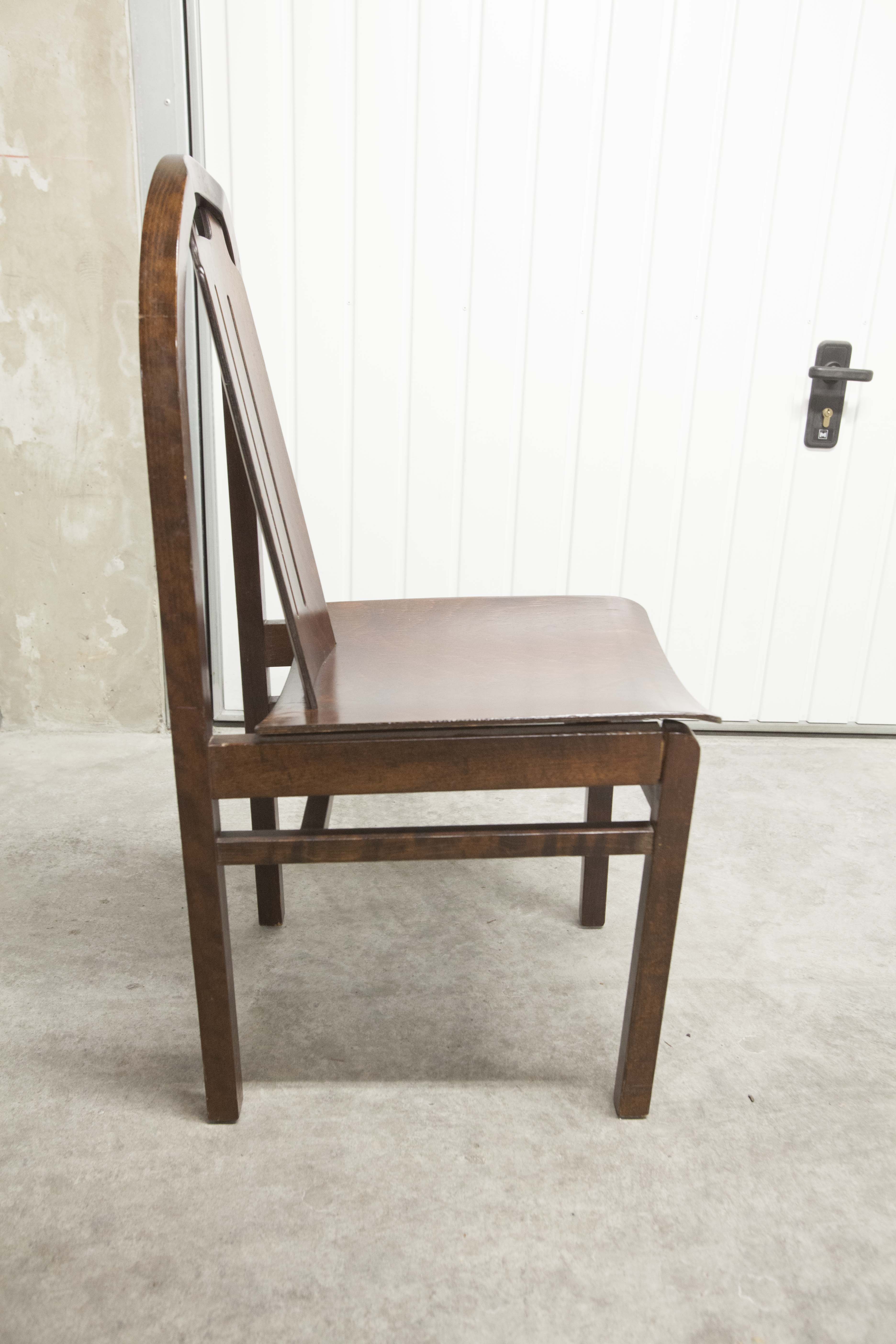Lot of 4 chairs Baumann model "Argos"