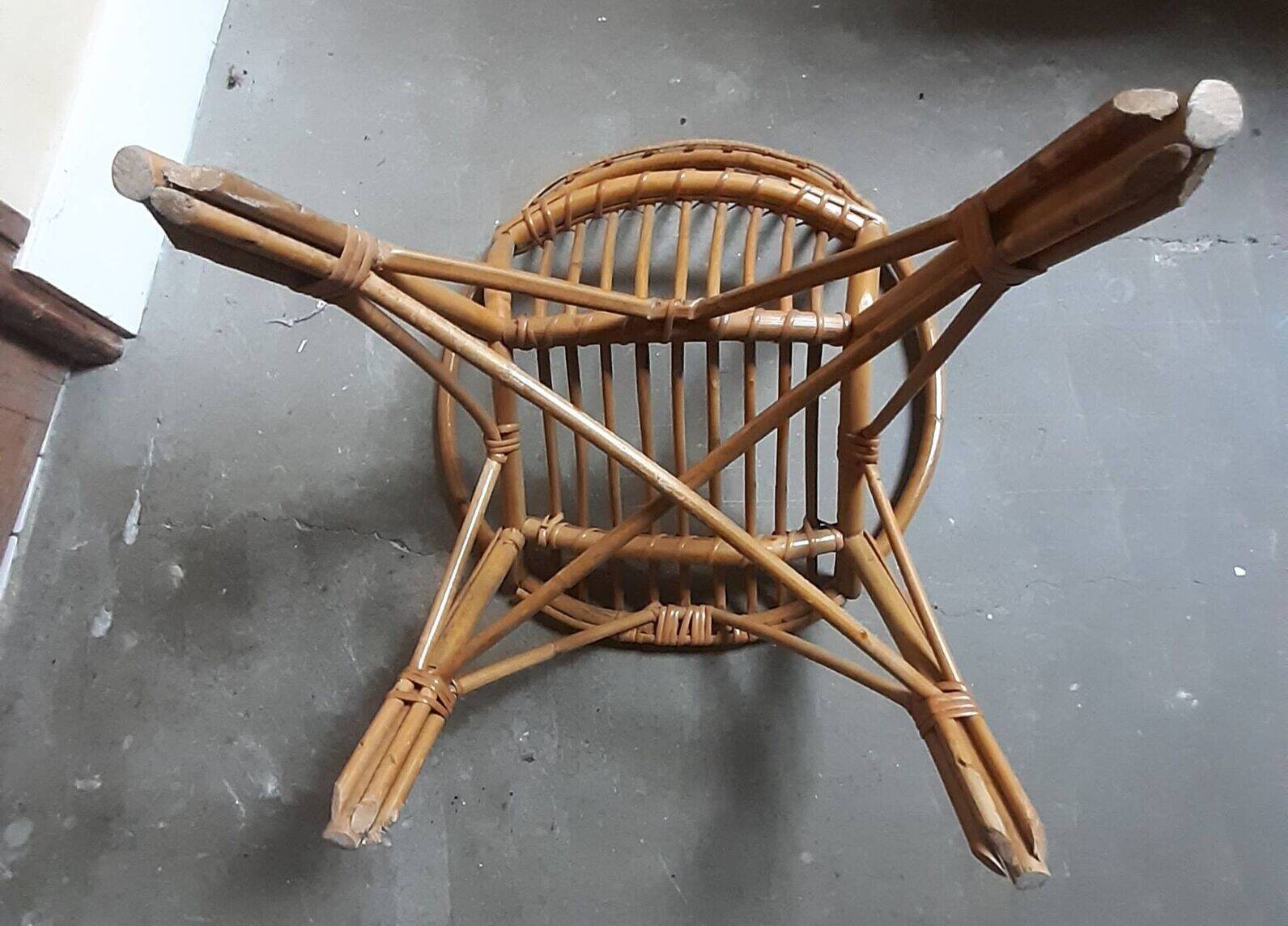Rattan children's chair