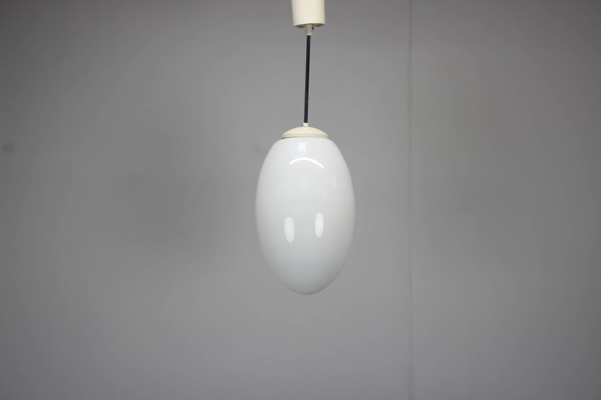 Mid-century Opaline Pendant, 1970s, Czechoslovakia