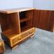 Pair of Italian Mid-Century Walnut Nightstands, 1950s