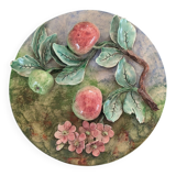 Longchamp wall slipware, 19th century.