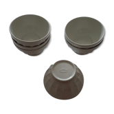 Lots of white porcelain bowls