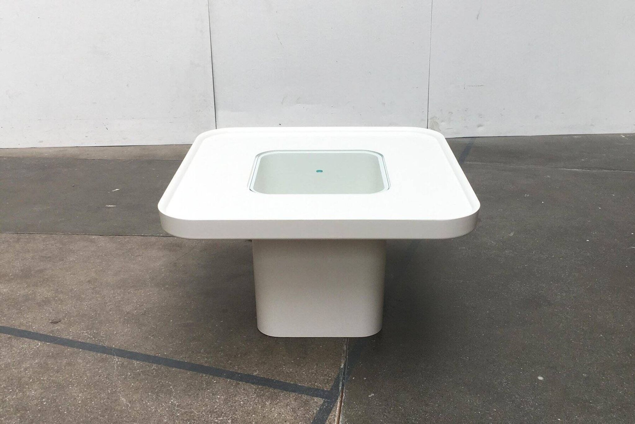 Table Basse Allemande du Milieu du Siècle par Peter Ghyczy