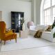 Modern Scandinavian Art Deco lounge chairs in velvet from the 1940s.