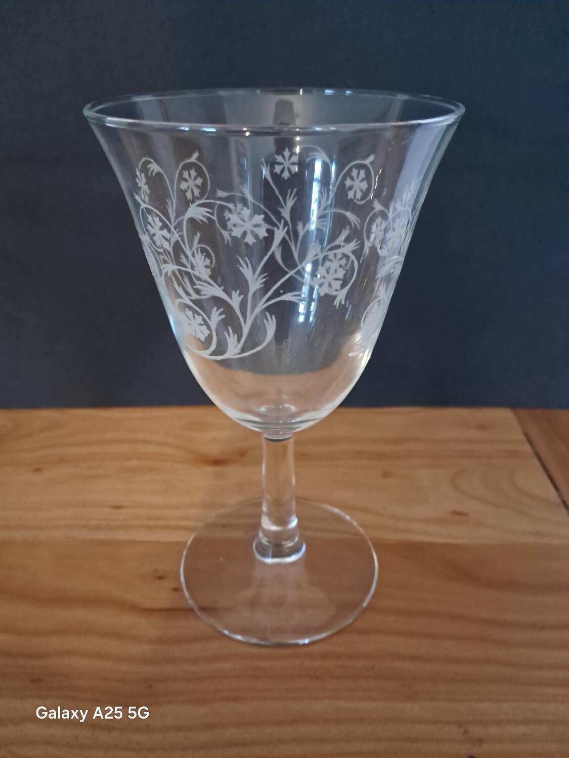 5 water or wine glasses enghien luminarc 50s