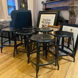 Industrial stools Nicolle Delamaison