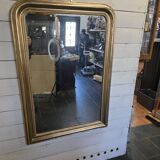 Louis Philippe style gilded mirror