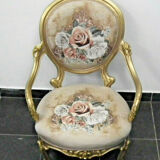 Flored armchair