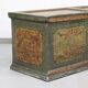 Painted folk art bridal chest 1753