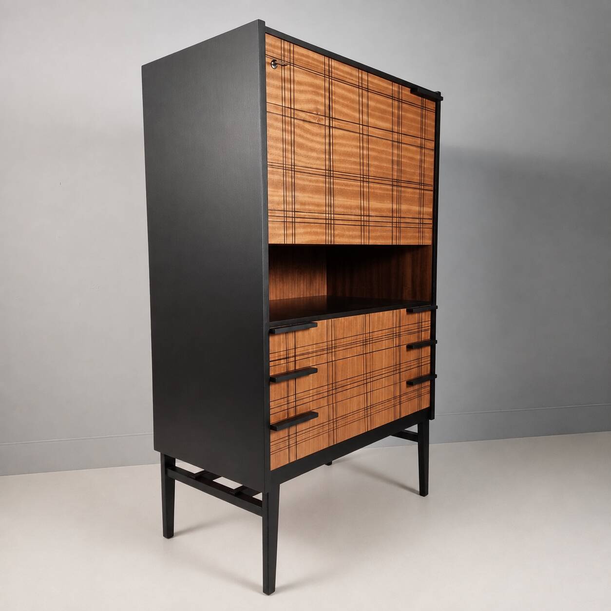 Vintage Cabinet in Beech, 1970s