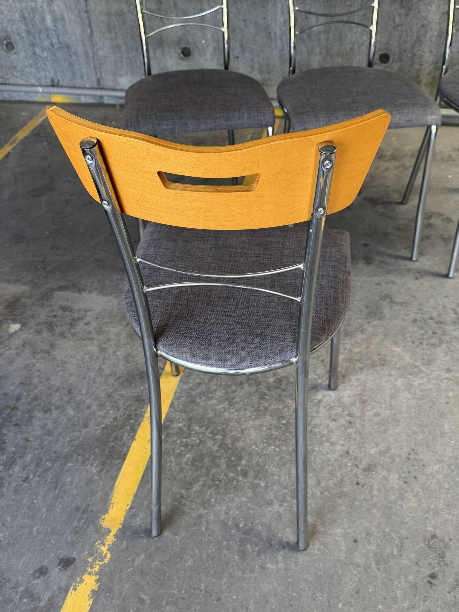 Set of 4 Plurma Dining Chairs
