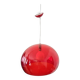 Lustre ICON by Ferruccio Laviani for Kartell Red Italy Modern