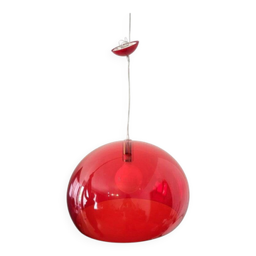 Lustre ICON by Ferruccio Laviani for Kartell Red Italy Modern