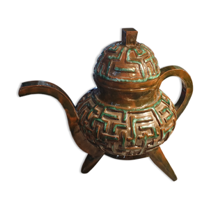 Théière terre cuite