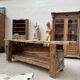 Artist's workbench, early 20th century