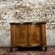Curved dutch buffet in veneer wood xix eme century