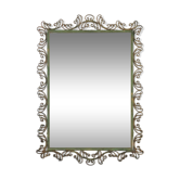Miroir en fer forgé des années 1980