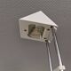 Vintage minimalist white telescopic adjustable lamp from Ikea Sweden 1991