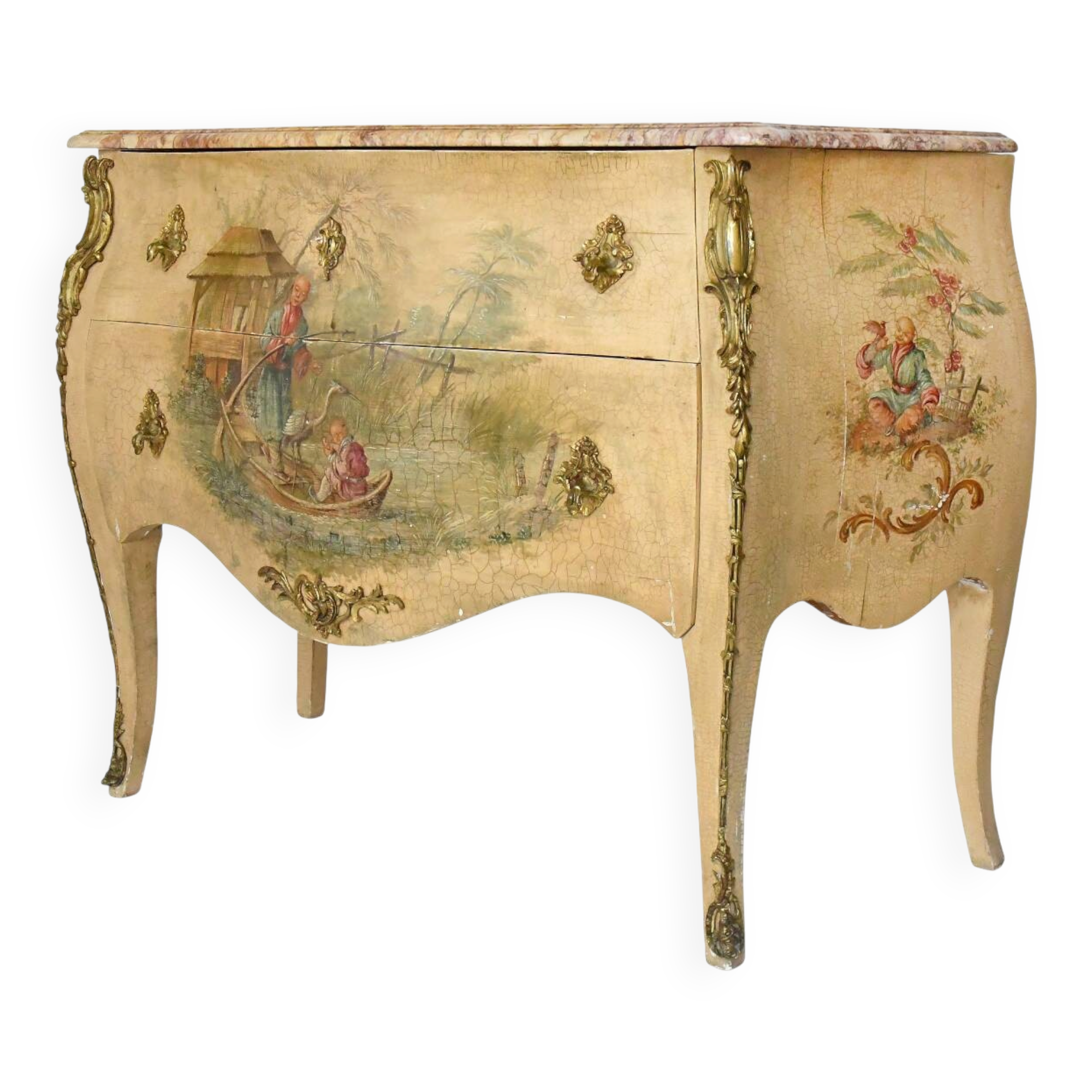 Louis XV style chest of drawers