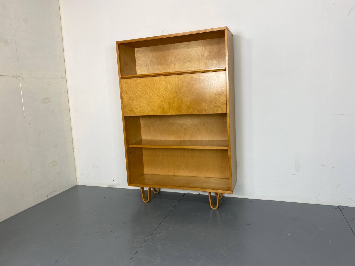 Bureau de Secrétaire Highboard Moderniste Mid-Century Bb04 par Cees Braakman pour Pastoe, 1950s