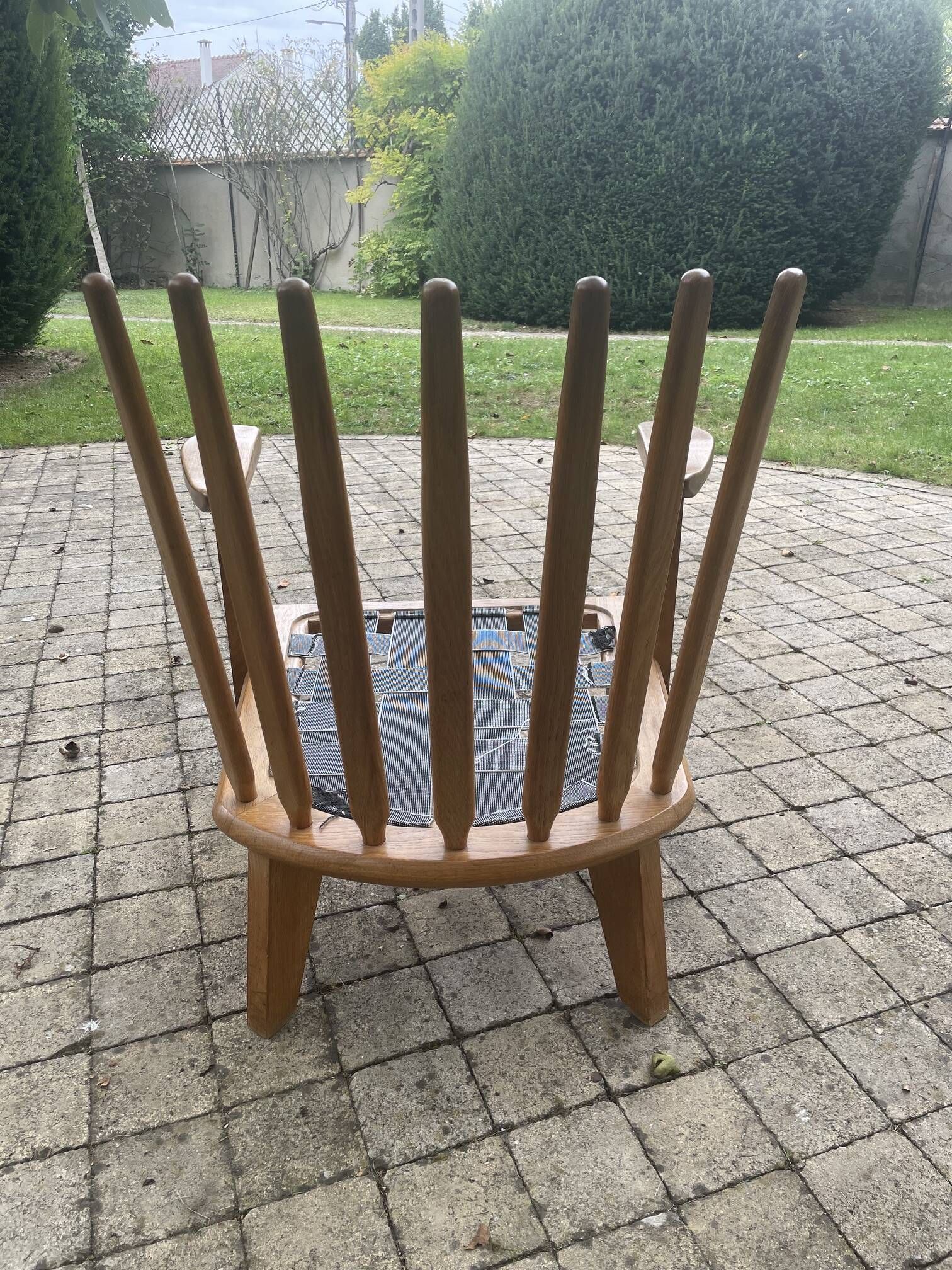 "Catherine" armchair - Guillerme and Chambron for Your Home (1950-1960)