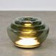 Vintage Italian Cascade Smoked Glass Table Lamp, 1970s