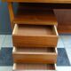 Scandinavian style wood desk 1960s