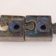 Pair of ceramic candlesticks by Thomas Hellström for Nittsjo.