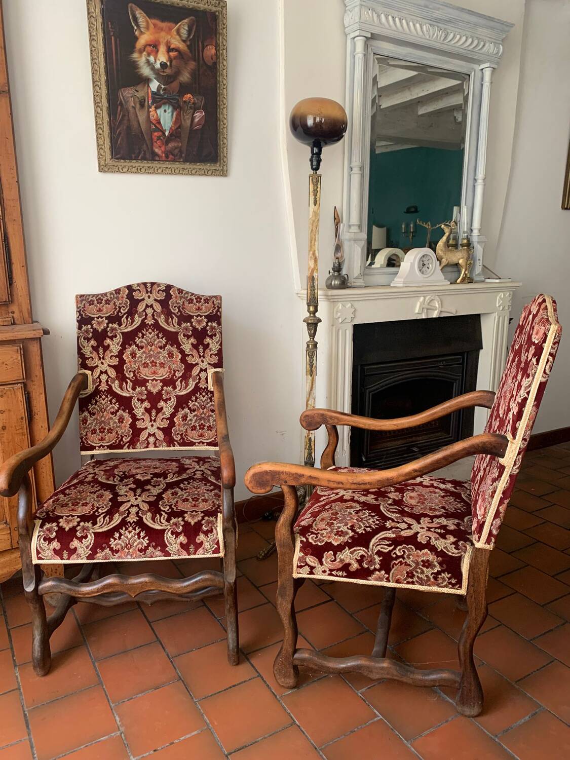 Ancienne Paire de fauteuils