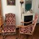 Antique pair of armchairs