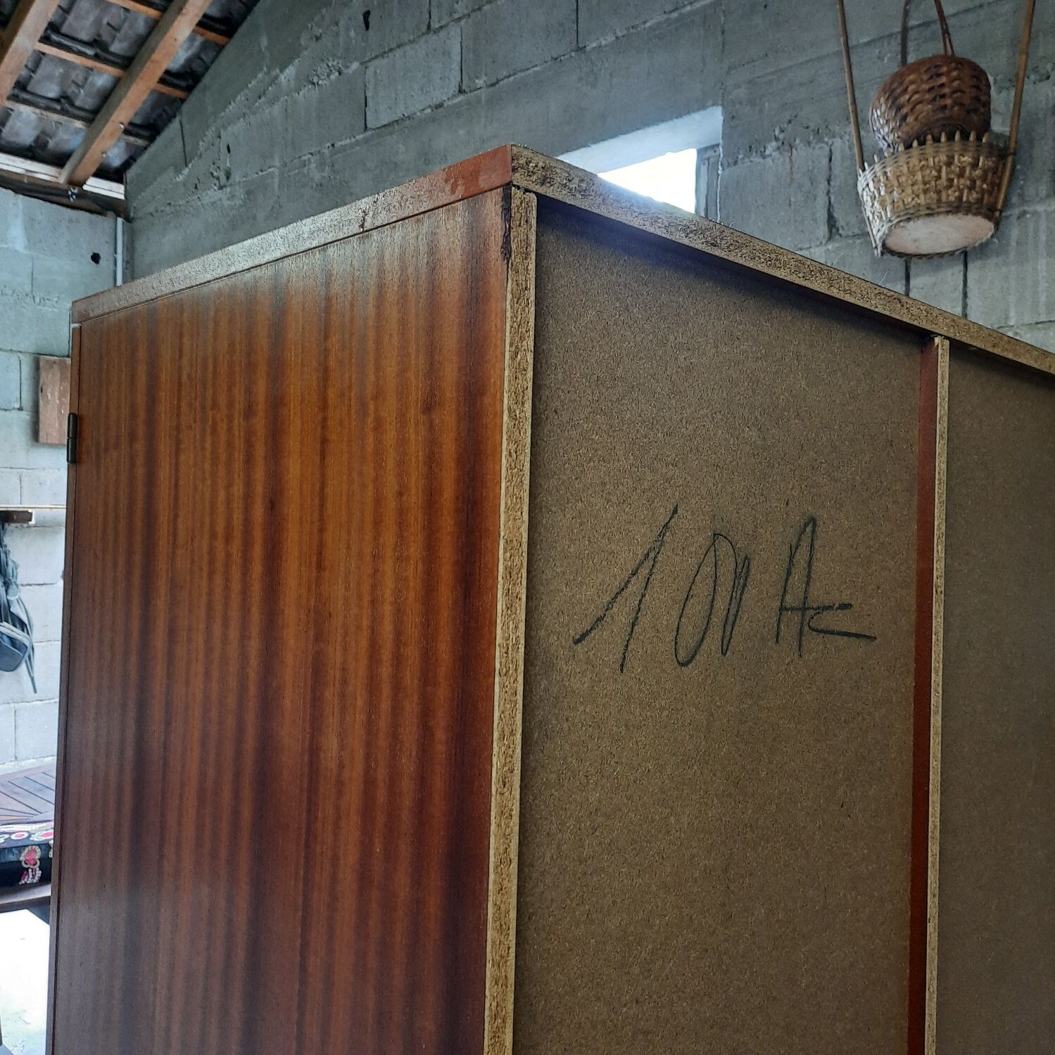 Wardrobe - wardrobe 2 doors mid-century