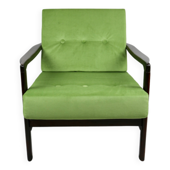 Fauteuil Vintage Vert Clair par Z. Baczyk, 1970s