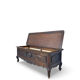 Old Italian provincial chest/trunk