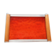Plateau art deco verre rouge