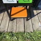 Metal cabinet with drawers