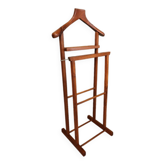 Double valet in solid wood, vintage