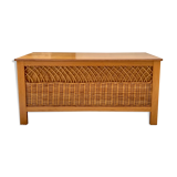 Rattan chest bench for children