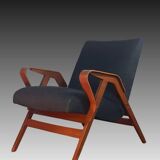 Fauteuil jiràk par tatra, vintage tchèque 1960s
