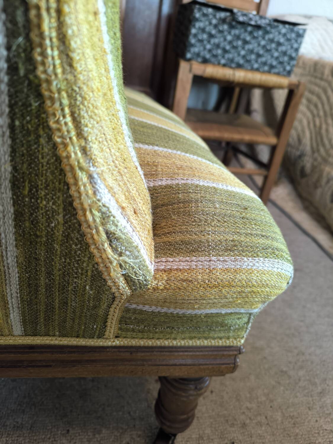 Vintage English armchair