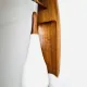 Floating Wall Lamp In Wood & Matt Opal Glass By Philips, The Netherlands, 1950S
