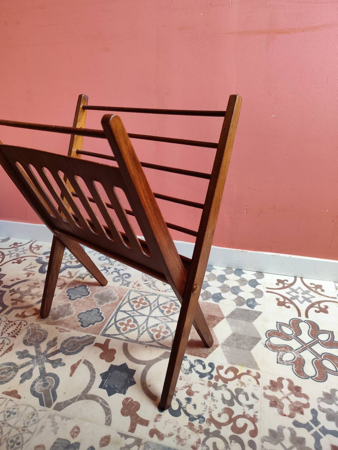 Cees Braakman vintage magazine holder