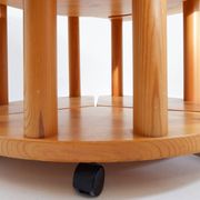 Set of 3 vintage side tables, in the style of Rainer Daumiller