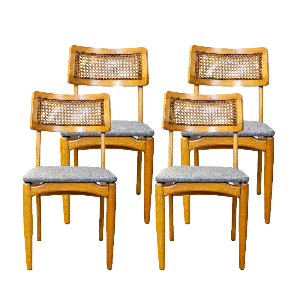 Mid Century chair, Spain, 1950's, Set of 4